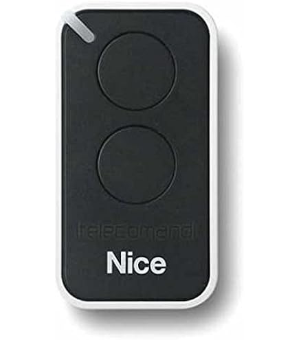 Télécommande De Portail NICE FLO2 - 2 Boutons, Fréquence 433.92 MHz, Neuve Sous Blister