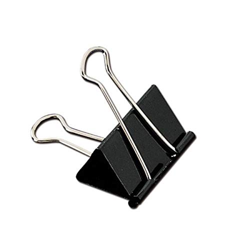 OTTO-OFFICE Boîte de 12 pinces double clip largeur 41mm capacité 20mm