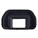 Produktbild LouiseEvel215 Auf Lager Schwarz 50mm x 30mm 15pcs Gummi Augenmuschel Okular EB für Canon für EOS 10D 20D 30D 40D 50D 60D 550D
