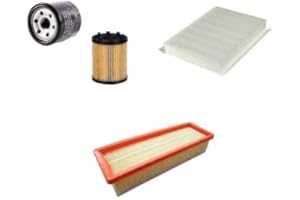 AOQ ORIGINAL QUALITY AOQ - KIT TAGLIANDO 3 FILTRI COMPATIBILE CON FIAT GRANDE PUNTO PUNTO EVO 1.4 BENZINA NATURAL POWER