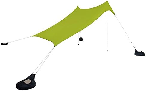 Beach tent with sand anchor, Green color - XD Panda