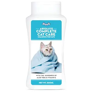 Drools Complete Cat Care Shampoo, 200ml