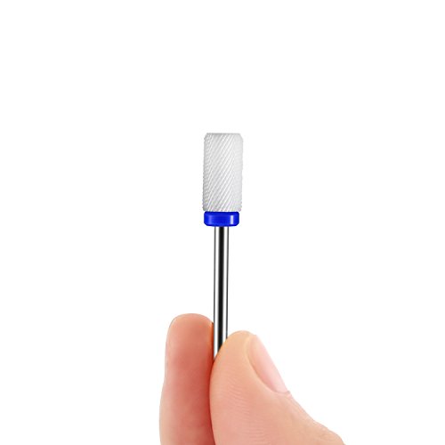 Premium Keramik Schleifkörper zylinderförmig Maniküre/Pediküre/Hornhaut Professioneller Bit Für Nagelfräser Kopf abgerundet - 7