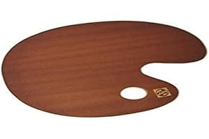 Paleta Madera Ovalada BARNIZADA TALENS 24,7x34,5