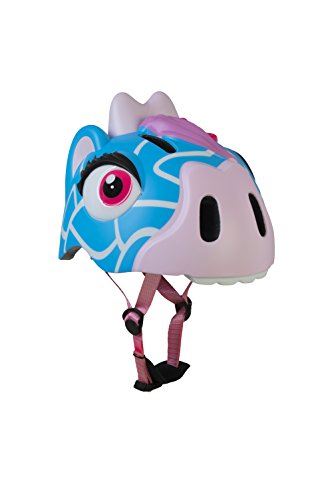 Crazy Safety Pixie The Fable Giraffe Casco para Bicicleta niña, Azul, Talla S