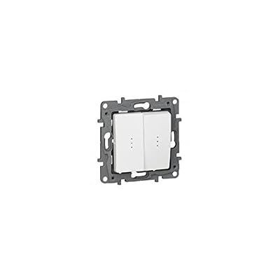 Legrand double commande multifonction lumineuse pur legrand niloé