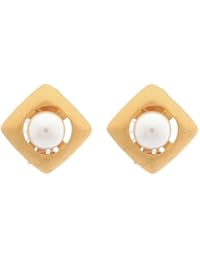 Pendientes de acero inoxidable para mujer Misaki clip pendientes oro Miramar QCRCMIRAMAR