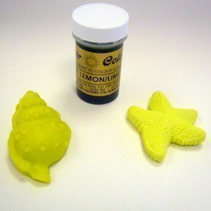 Preisvergleich Produktbild Sugarflair Gelfarbe Bitter Lemon 25g