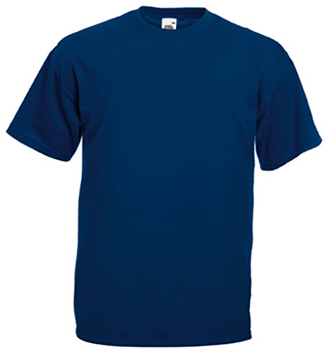 Fruit of the Loom - Classic T-Shirt 'Value Weight' 4X-Large,Navy Fruit of the Loom - Classic T-Shirt 'Value Weight' 4X-Large,Navy