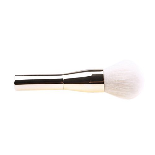 Lover Bar Gesicht Lose Puder Make Up Pinsel Metall-Profi Naturhaar Echthaar Cheek Rouge Kontur Highlighter Foundation Schminke Bürste-Schönheits kosmetik Tools Professionell Blender Bronzer Kabuki Brush (Gold) - 6