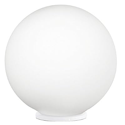 Eglo 85264 Table Lampe boule E27, Blanc