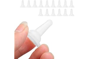 GERMERSE Tettarelle per biberon per animali domestici, tettarelle per biberon di ricambio Tettarelle per biberon di sicurezza, per gattini Piccoli animali Cuccioli di gatto piccolo