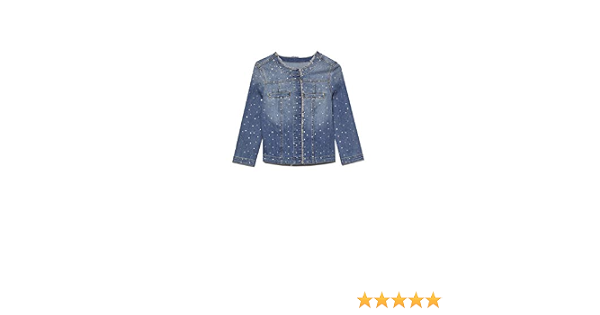 Oltre : Giubbotto in Jeans con Strass Blu 50 (Italian Size) : Amazon.it:  Abbigliamento