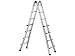 Price comparison product image Zarges Telescopic Trade Ladder 4 x 6 Rungs ZAR41196