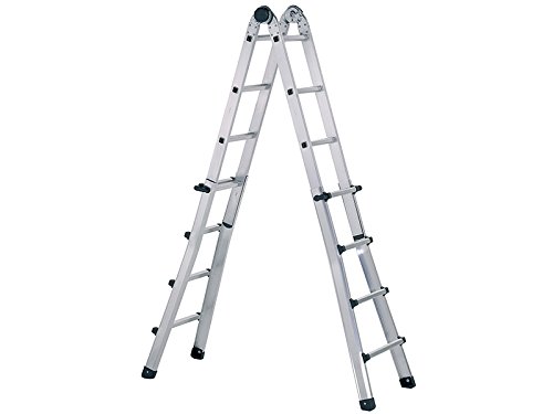 Preisvergleich Produktbild ZARGES Teleskop Trade Leiter 4 x 6 Sprossen zar41196