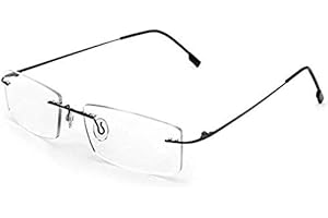 Rongchy Super Light Titanium Nearsighted Kurzsichtige Myopie Arbeits Brille -0.50-6.00 Um Stärken Männer Frauen Mode Randlos Nearsighted Brillen