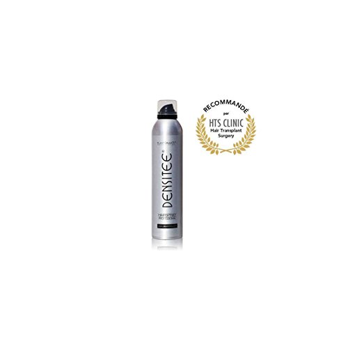 Spray densifiant cheveux & fixateur  Maintien pour poudre à cheveux volumatrice  L'allié anti calvitie, retouches et racines - Spray capillaire waterproof, fixation extrême. HTS Clinic  Densitee