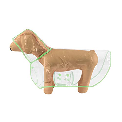 Preisvergleich Produktbild Youlala Regenmantel für Hunde, mit Kapuze, wasserdicht, mit Kapuze