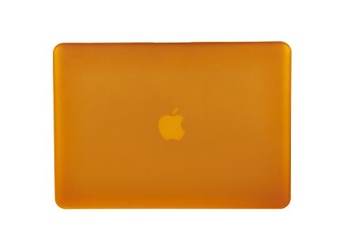 Macbook Pro 13 Hülle,TECOOL [Ultra Slim Serie] Plastik Hartschale Schutzhülle Snap Case und Silicon Tastatur Abdeckung für Apple MacBook Pro 13,3 Zoll – Orange - 6