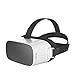 Produktbild PXYUAN VR Headset mit Fernbedienung, augengeschütztes HD Virtual Reality Headset, kompatibel für iPhone XR Xs X 8 7 6 S sowie Samsung Galaxy S9 S7 S6 Edge + etc-White
