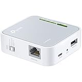 TP-Link AC750 Dual Band Wi-Fi Travel Router (Support Router Mode/Hotspot Mode/Range Extender Mode/Client Mode/Access Point Mode, 1 USB 2.0 Port/1 Micro USB Port, 1 WPS Button, UK Plug (TL-WR902AC))
