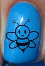 Bumble Bee - Nail Decals by YRNails