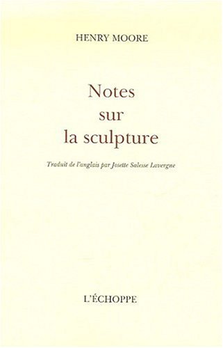 Download Notes sur la sculpture Download Notes sur la sculpture