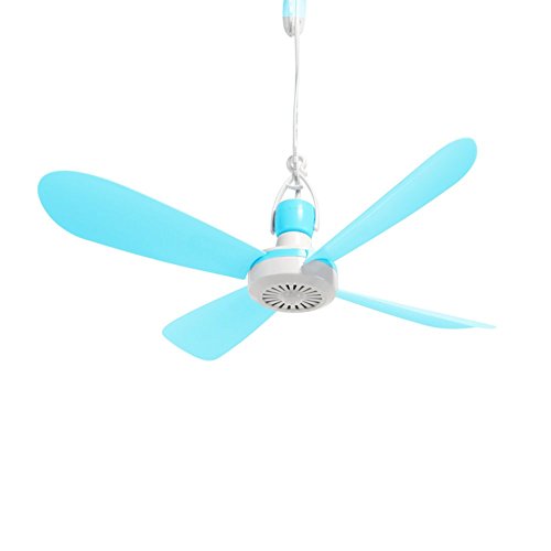 Yorbay Mobiler Deckenventilator Ø40cm Ventilator mit Aufhänger und Schalter , schnell montiert