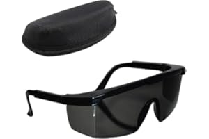 Rumgug Gafas de Protección para Depilación HPL/IPL, Gafas De Seguridad Láser Gafas Antideslumbrantes Ocular Anti UV Para Operadores De Belleza Y Técnicos Médicos Láser Protección UV, Unisex