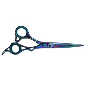 Professional Hairdressing Scissors & Thinner Hair Cutting Shears Barber Salon Styling Scissors 6.0" Japanese Steel with Case Titanium RAZOR EDGED - Image 7