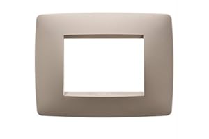 Gewiss GW16103TC Chorus One Placca, 3 Posti, Canapa