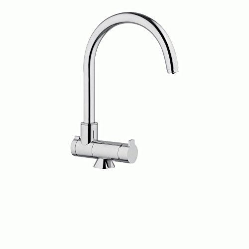 3-vías-accesorios de ventanas Acrobat cromo para frío, caliente y agua filtrada. La única retráctil{3} vías grifo para el montaje contra la ventana en el mercado. Único y patentado! Made in Italy!