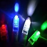 DEALBOX 16 LED LASER FINGER LIGHTS FOR CONCERTS/CHILD PARTIES/RAVES/PARTY BAG FILLERS