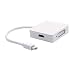 Produktbild drf8090w-eop Mini Display Port Thunderbolt auf VGA HDMI DVI Adapter 3 in 1 Adapterkabel