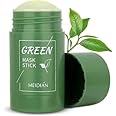 ZARWAR Green Tea Cleansing Mask Stick for Face | For Blackheads, Whiteheads & Oil Control| Purifying Solid Clay Detox Mud Mask | With Hyaluronic Acid & Green Tea