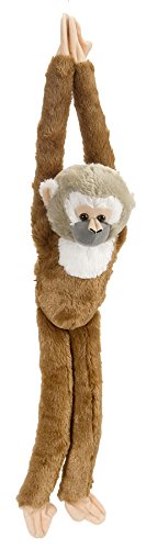 Preisvergleich Produktbild Wild Republic 15256 - Hanging Monkey Plüsch Totenkopfäffchen, 51cm