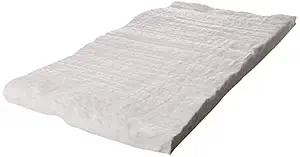 Aluminium Silicate High Temperature Insulation Ceramic Fiber Blanket (24X12X1 Inch)