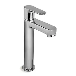 KOHLER July 11543IN-4-CP Chrome Polished Tall Pillar Lavatory Faucet With Drain (Silver)