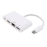 DATOS TÉCNICOS: Conexiones: 1x HDMI, 1x USB 3.0, 1x Tipo-C, 1x Ethernet RJ45; sistemas operativos compatibles: Windows 7, 8, 8.1, 10, Mac OS 10.5 o posterior; Resoluciones: hasta 4kx2k @ 30Hz