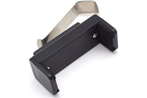 KASER Clip di supporto per porta telecomando per trasmettitore porta garage per parasole auto regolabile adatto telecomando dimensioni da 47 a 70 mm