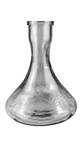 BAYLI – XXL Shisha Set, Hookah, Orientalische Wasserpfeife mit 3 Schläuchen, inklusive Zange, Tonkopf Shisha Höhe ca. 70cm Nargile Hookah mit Tonkopf und Zange + Kaminaufsatz + Mundstück F4063 - 4