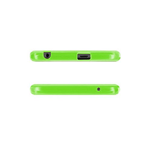 TBOC Pack  Funda de Gel TPU Verde   Protector Pantalla Vidrio Templado para Alcatel Pixi 4  6  3G  6 0 Pulgadas   Funda de Silicona Ultrafina y Flexible  Protector de pantalla Resistente a Golpes  Ca  das y Ara  azos   No es compatible con el modelo 4G 