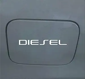 isee360 Diesel Stickers for Car Fuel Lid