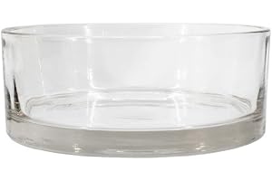 INNA-Glas Dekoskål VERA OCEAN av glas, transparent, 8 cm, Ø20 cm