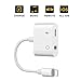 Price comparison product image 3.5 mm Headphone Jack Adapter for iPhone 8 Headphone Adapter and Charger for iPhone Headphone Jack Adapter 2 in 1 Adapter for iPhone X/XS max/8/8 Plus/7/7 Plus Converter Audio + Charge Support iOS 12