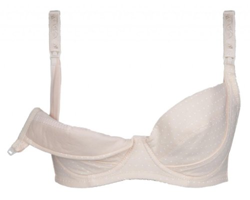 Intimate Portal Women's Cotton Soft Nursing Bras Beige 40