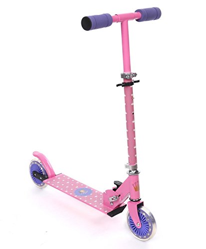 pink 2 wheel scooter
