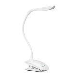 Finether-Lámpara de Mesilla Luz LED Lámpara de Mesita de Noche sin Cable...