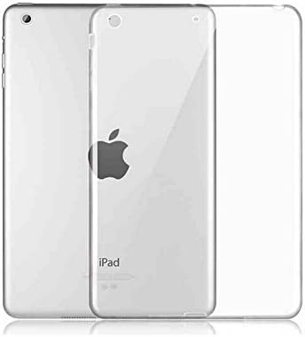 iPad TPU Crystal Clear Case, Minto Crystal Ultra Slim Soft Premium Tpu Transparent Protective Case Back Cover Skin Case for Apple iPad transparent iPad Mini 1 2 3