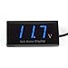 Produktbild XCSOURCE® DC 8-16V Blau LED Digital Anzeige Voltmeter Mini Spannungs Messinstrument Volt Prüfvorrichtung Verkleidung für DC 12V Autos Motorrad Träger MA1005